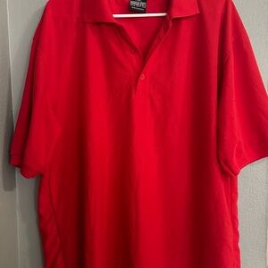 Red Men's Polo Shirt